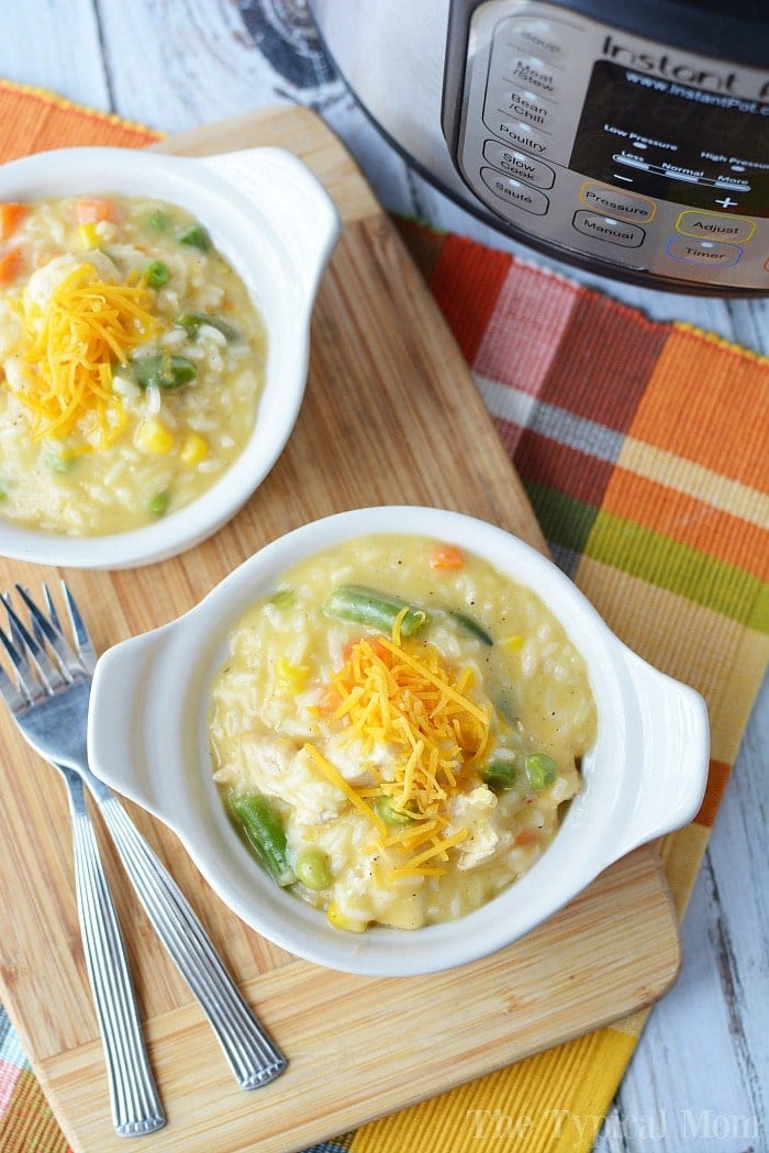 Pressure Cooker Chicken and Rice