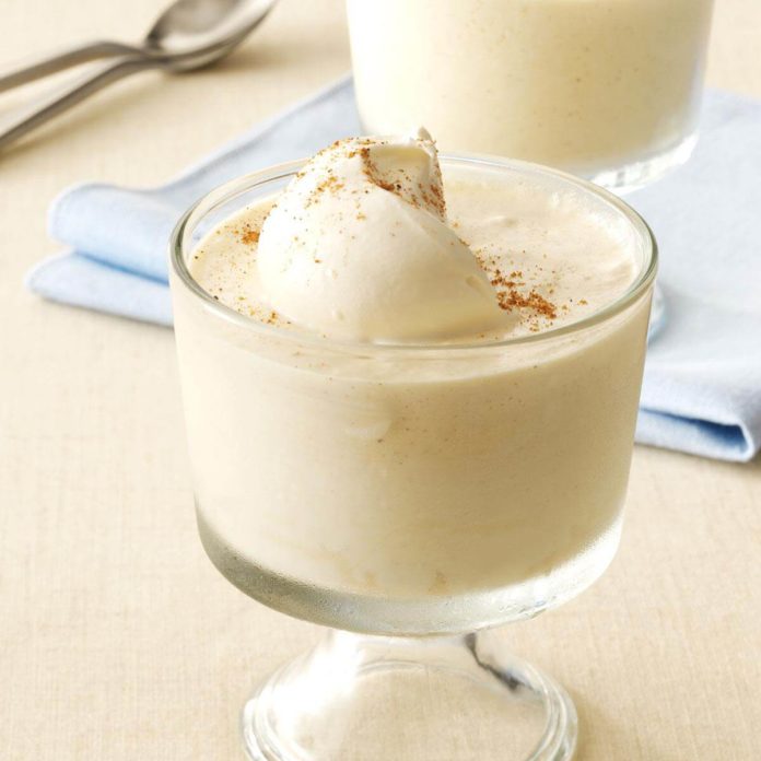Egg Nog Mousse